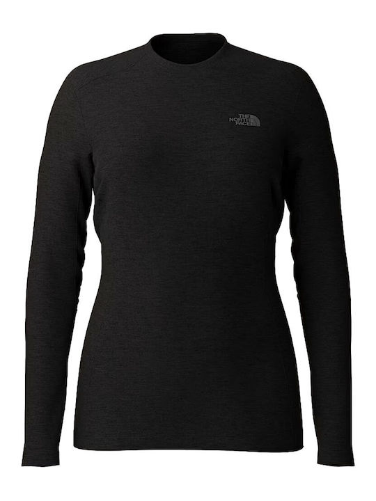 The North Face Damen Thermo Langarmshirt Schwarz