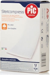 PiC Solution Stericompress Γάζες 12τμχ