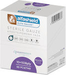 Alfashield 8ply Sterile Gauzes 10x10cm 50pcs