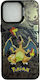 Pokemon Charizard Umschlag Rückseite Kunststoff Schwarz (iPhone 15 Pro)