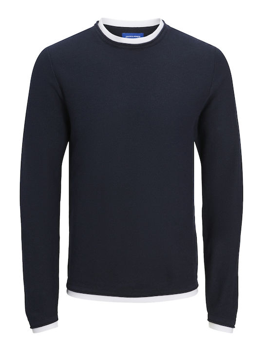 Jack & Jones Παιδικό Πουλόβερ Μακρυμάνικο Navy ...