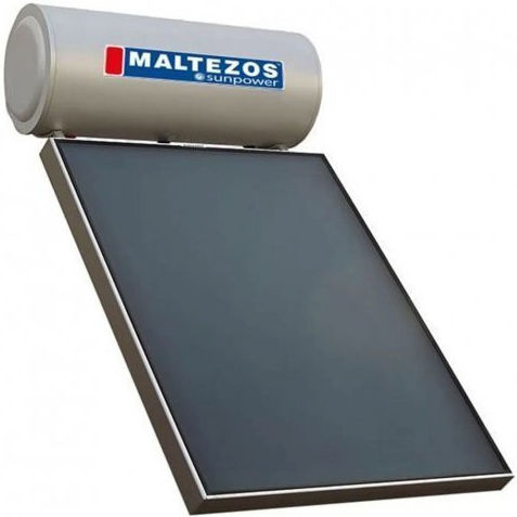 Maltezos Solar-Warmwasserbereiter 160Es Glas Doppelte Energie 2qm Auswahl