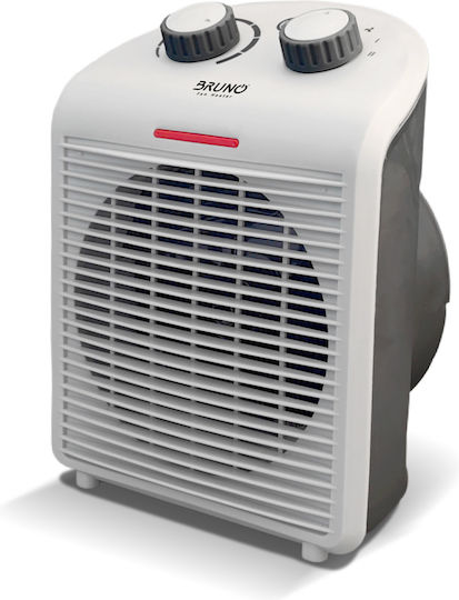 Bruno Fan Heater Room Floor White 2000W