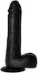 Toyz4lovers Ρεαλιστικό Dildo με Όρχεις Μαύρο 23cm