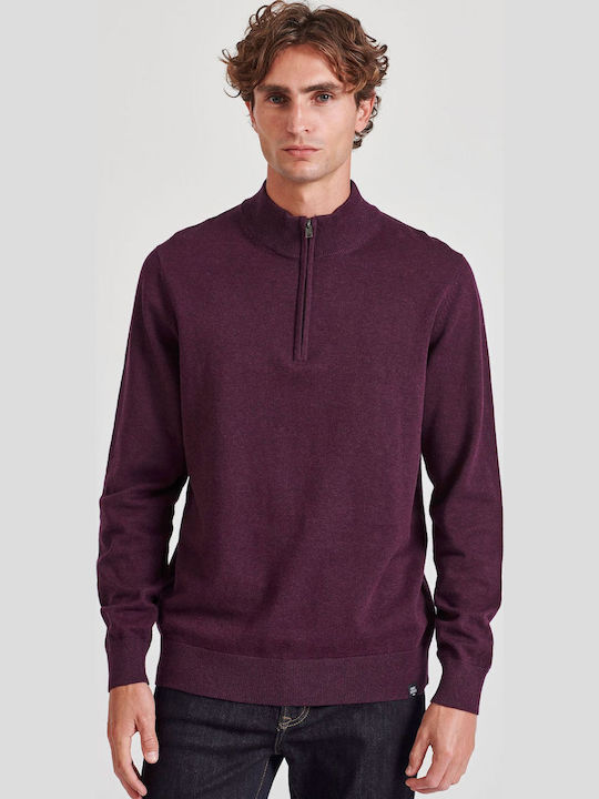 Funky Buddha Langarm-Pullover Purple