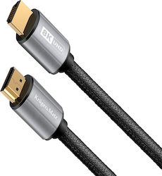Kruger & Matz KM1265 HDMI 2.0 HDMI-Stecker - HDMI-Stecker 1,8m Schwarz Kruger & Matz KM1265 HDMI 2.0 HDMI-Stecker - HDMI-Stecker 1,8m Schwarz