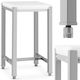 Butcher's Chopping Block Made Polyethylene On A Steel Base 40 X 50 X 86.5 Cm