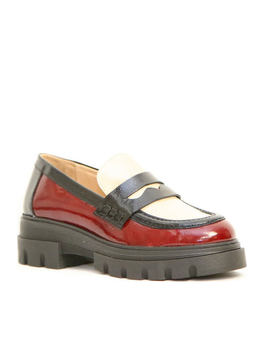 Dansi Дамски Loafers в Бордо Цвят