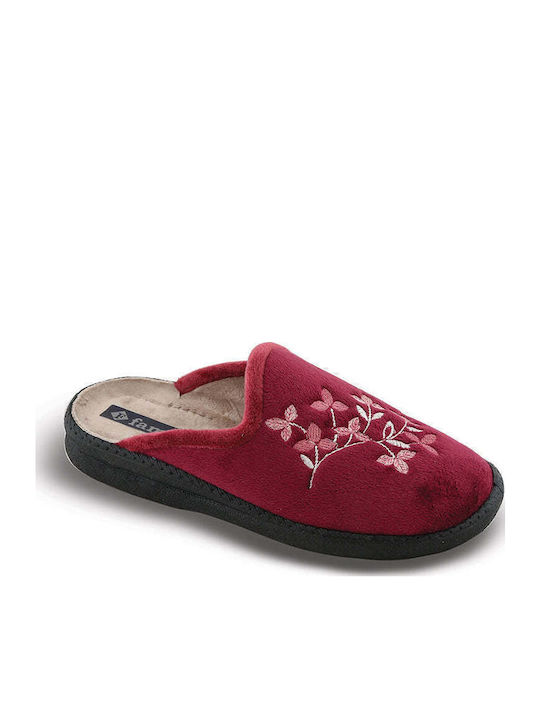 FAME Anatomical Slippers Burgundy