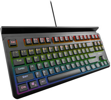 Noxo Specter Gaming Mechanical Keyboard with Custom Blue switches and RGB lighting (Romanian)