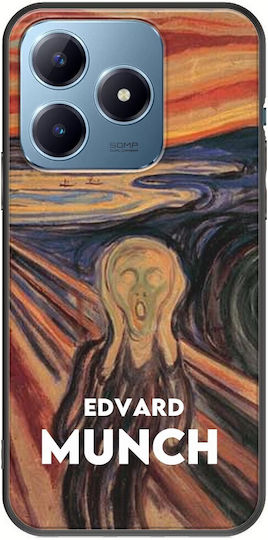 Edvard Munch Realme C63 TPU Negru Silicon Negru