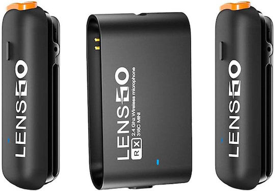Ledgo 318C Ασύρματο Μικρόφωνο Πέτου, Clip On για Φωνητικά
