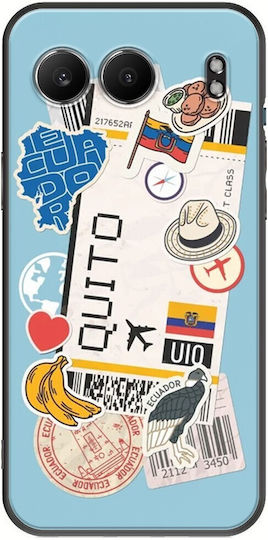 Ticket To Quito Oneplus Nord 4 5g Черен TPU Черен Силикон