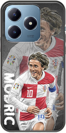 Euro 2024 Luka Modric Realme C63 Black TPU Black Silicone