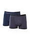 Ανδρικά Μποξεράκια Navy-grey 2Pack