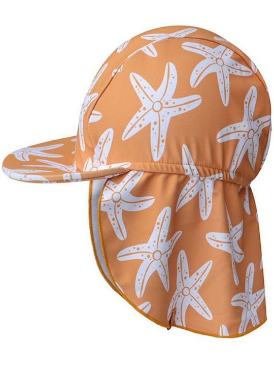 Swim Essentials Παιδικό Καπέλο Υφασμάτινο Αντηλιακό Πορτοκαλί