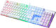 Mars Gaming MK422 Gaming Mechanical Keyboard with Custom Red switches and RGB lighting (English US)