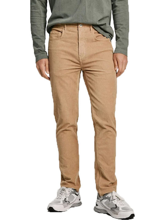Pepe Jeans Παντελόνι Concrete Beige, Beige