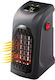 Fan Heater Room Wall Negru 400W