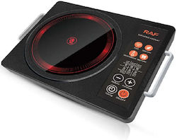 Raf R.8046 Ceramic Countertop Single Burner Black Raf R.8046 Ceramic Countertop Single Burner Black