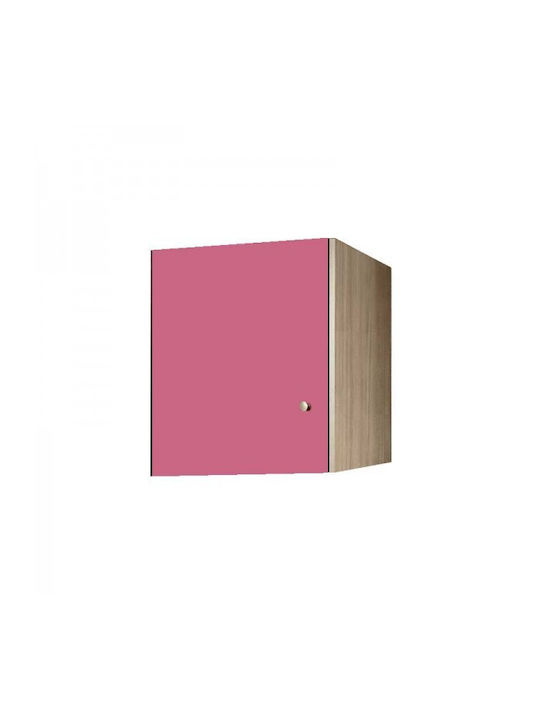 Dulap cu o ușă Loft Stejar-Roz 48x50x60 – 500-00099