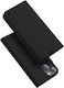 Techsuit Buchen Sie Silikon / Synthetisches Leder Schwarz (Samsung Galaxy A16 - Techsuit)