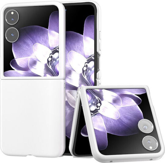 Skin Feel Book Πλαστικό Λευκό (Xiaomi Mix Flip)
