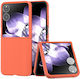 Skin Feel Buchen Sie Kunststoff Orange (Xiaomi Mix Flip)