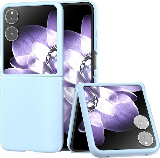 Skin Feel Книга Пластмаса Светлосин (Xiaomi Mix Flip)