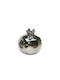 Marhome de birou Amulet Rodie Argintiu Ceramic 6.5x6.5cm 1buc