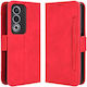 Buchen Sie Synthetisches Leder / Kunststoff / Silikon Rot (Oppo A80 5G)