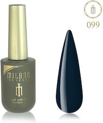 Milano Cosmetic Gel-Nagellack Black 099 10ml