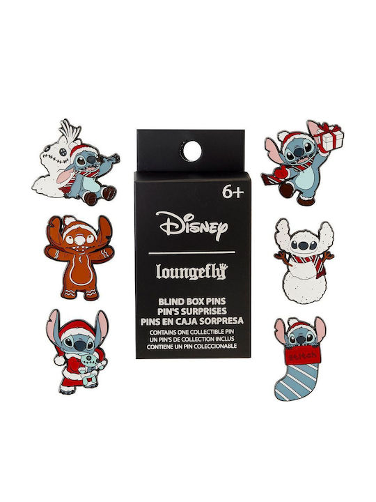 Loungefly Disney Lilo & Stitch Feiertags-Mystery-Box-Pin-Set Wdpn3215