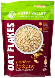 Nutri Valley Healthy Foods Люспи Овес Пълнозърнест 500гр Nutri Valley Healthy Foods Люспи Овес Пълнозърнест 500гр