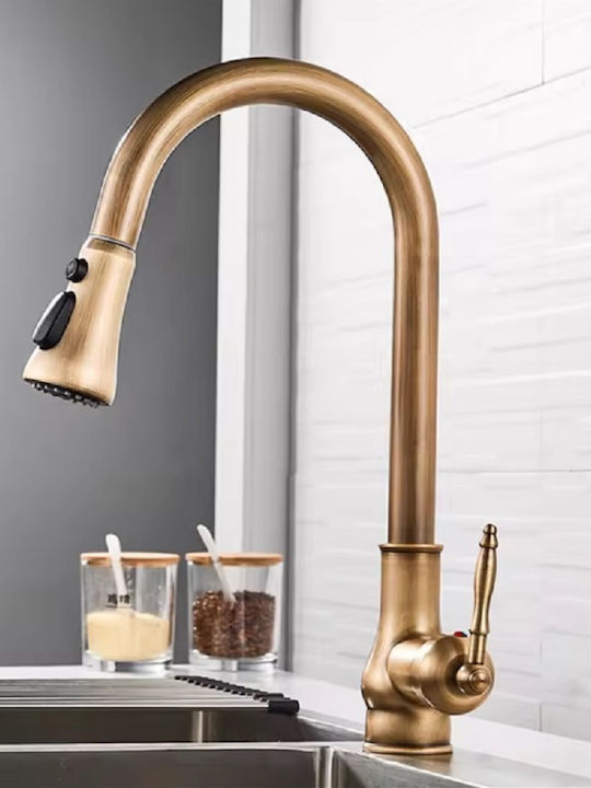 Kitchen Faucet Counter Bronze