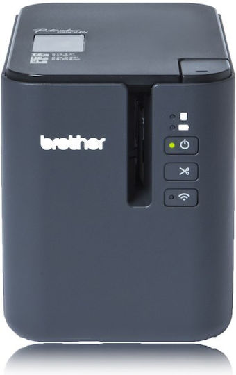 Imprimantă termică directă Brother 360dpi Pt-p950nw Viteză de imprimare 60mm/s Lățime maximă de imprimare 36mm Conectivitate Usb Rețea Serial Wifi Etichetă cod de bare Da Ștampilă verde 3.5 Ron "ptp950nwyj1"