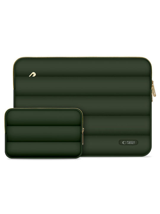 Tech-Protect Puffy Case for 14" Laptop Green