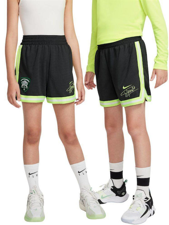 Αθλητικό Παιδικό Σορτς/Βερμούδα Dri-Fit Grey / Volt