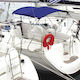 Lalizas Athens L240xB280xH155cm Blau Farbe