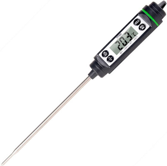 Digital Thermometer Probe Kitchen Liquids Food Meat Dairy Pastries Wax Etc -50°c To +350°c Premium Model Pufo Black
