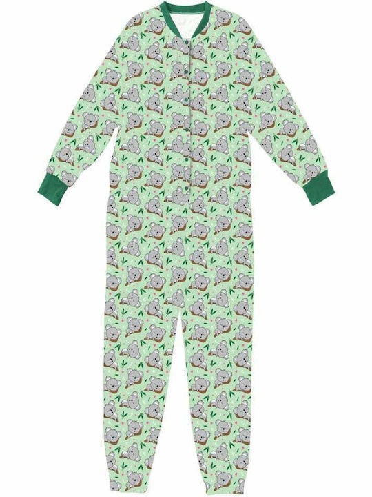 Fuzzyard Winter Women's Onesie Pyjama Green