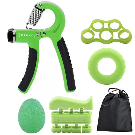 Flexor Set 4 Zubehör Handgriffe & Trainer Grün