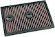 Seat Alhambra II 1.4L L4 CZDA Motor 15-17 DNA Luftfilter P-VW12S17-01 OEM Luftfilter Teilenummer 04E129620 DNA Filter Seat-ALH