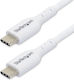 StarTech USB 2.0 Kabel USB-C männlich - USB-C 60W PD Weiß 3m USB2CC3MWHE