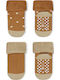 Biorganic Kids' Socks Non-Slip Orange 2 Pairs