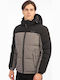 Jacket Puffer Cement Black