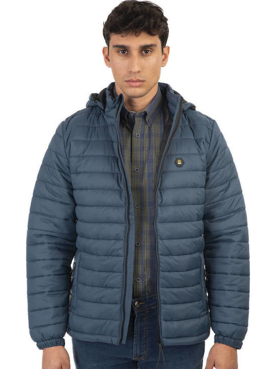 Double Μπουφάν Puffer Πετρόλ