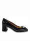 Pumps mit mittelhohem Absatz Schwarz