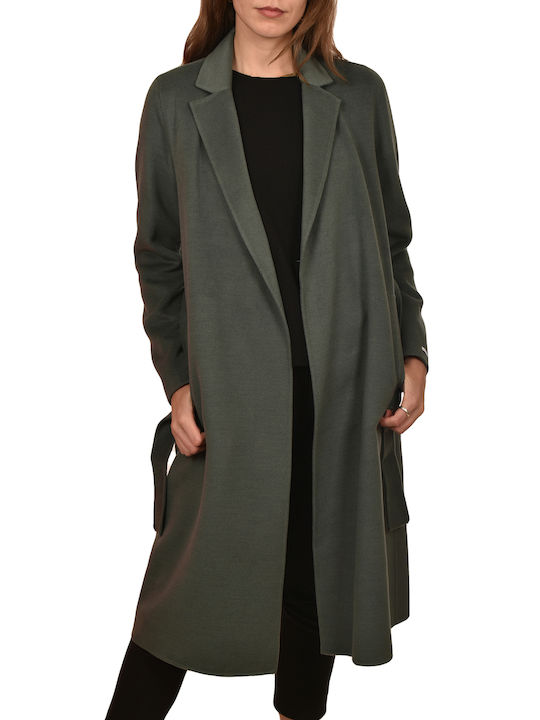 Marella Women's Coat Cypress Green