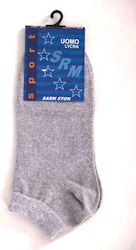 Sarm Stone Men's Socks Gray